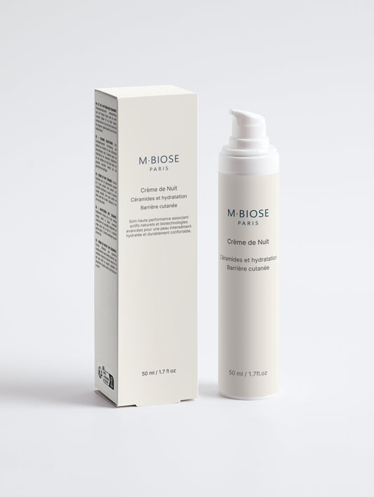 Crème de Nuit — Céramides et Hydratation