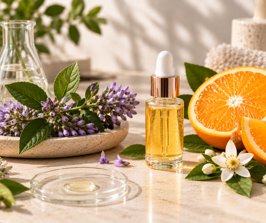 Peptides, céramides, vitamine C et bakuchiol pour peau mature
