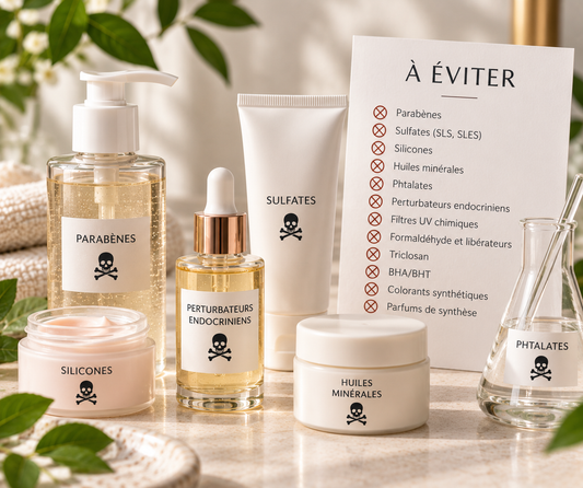 Ingrédients cosmétiques à éviter : liste des substances toxiques