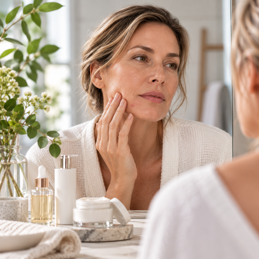 Routine peau acnéique adulte : soin matin et soir efficace