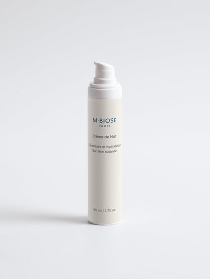 Crème de Nuit — Céramides et Hydratation